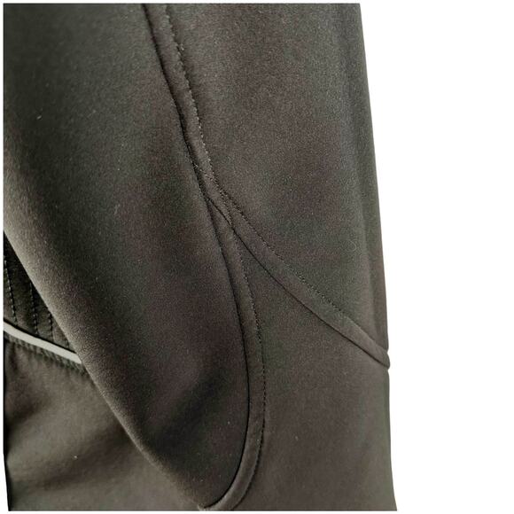 BeBe Sport Athletic Zip-Up Jacket Womens S Reflective Trim Sporty Modern Track - Picture 9 of 11